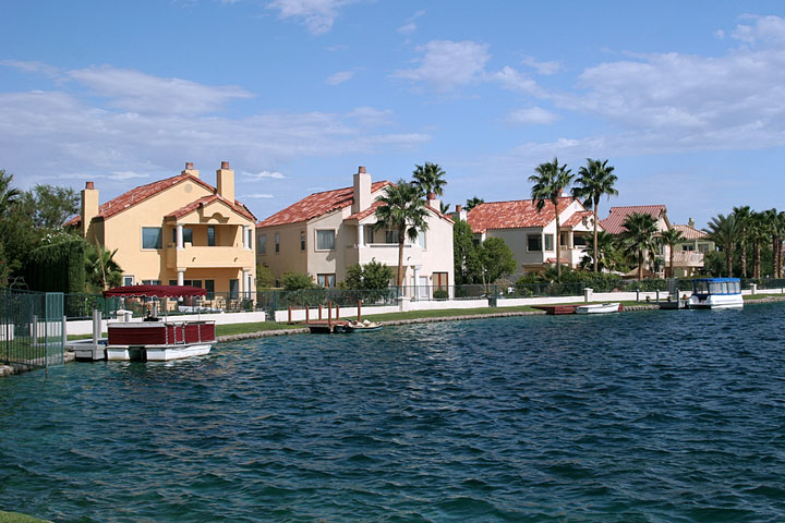 waterfront homes in Las Vegas, Nevada